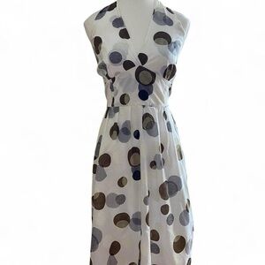 Polka Dot Halter Dress